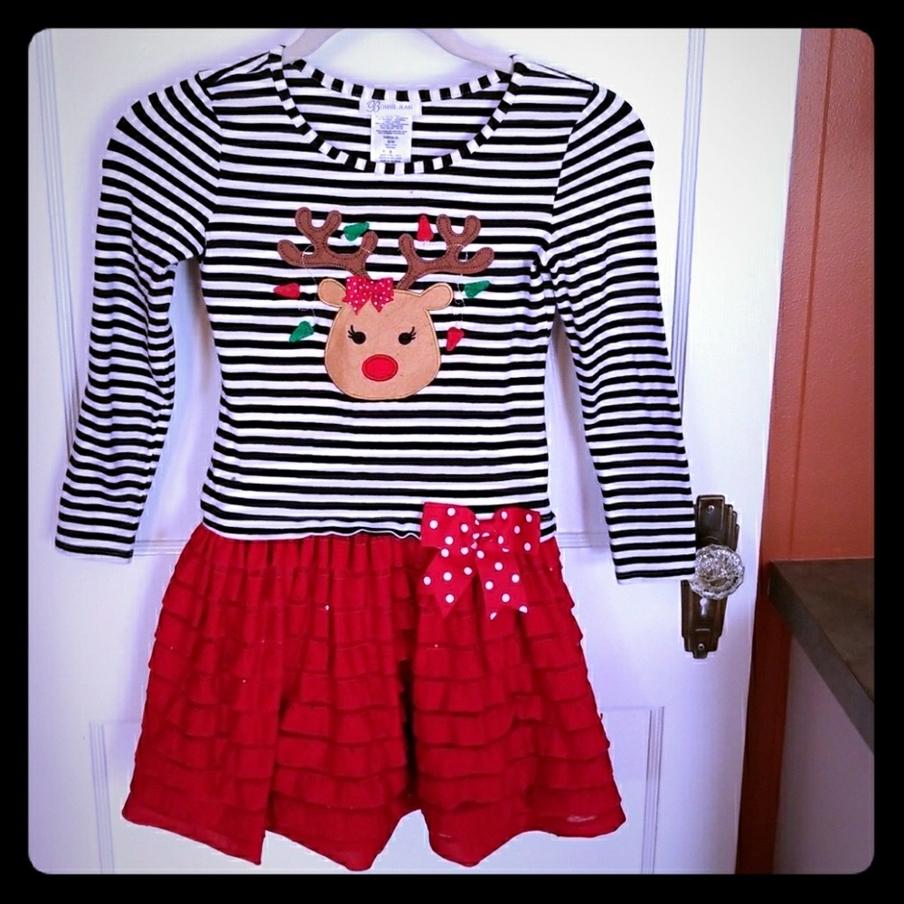 Bonnie Jean Reindeer dress